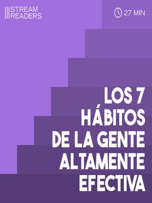 cover image of Los 7 hábitos de la gente altamente efectiva